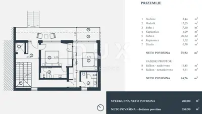 Villa 280 m², Savudrija bei Umag - Meeresnähe und Aufzug - 9