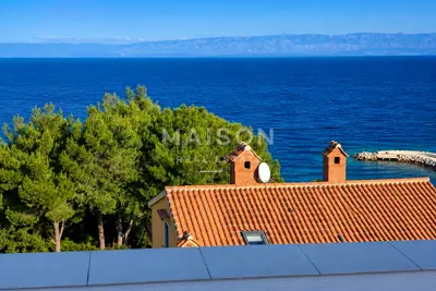 Apartmani 157 m², Mali Lošinj - pogled na more i vrt