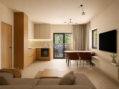 Apartment mit zwei Schlafzimmern in Omišalj, 54,06 m² - zwei Stellplätze - 12