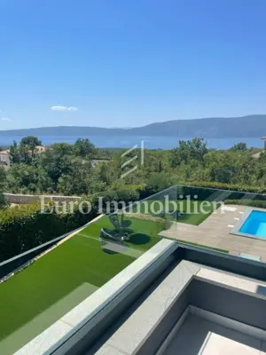 Vila 186 m², Krk - panoramski pogled na more - 3