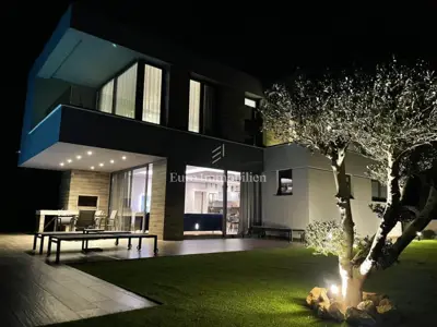 Vila 186 m², Krk - panoramski pogled na more - 18