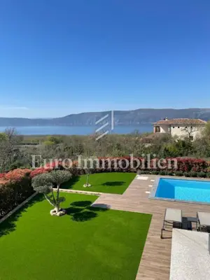 Vila 186 m², Krk - panoramski pogled na more - 21