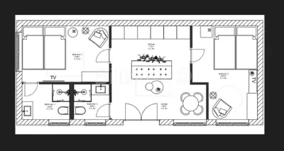 Poslovni prostor 44 m², Donji grad, turistički najam - 10