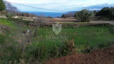 Building plot 1,900 m², Plomin - sea view - 8
