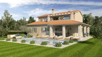 Građevinsko zemljište 824 m², Labin - mirna lokacija blizu mora - 2