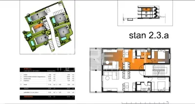 Stan 62 m², Okrug Gornji - terasa i parkirno mjesto - 8