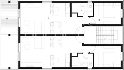 Stan 62 m², Okrug Gornji - terasa i parkirno mjesto - 14