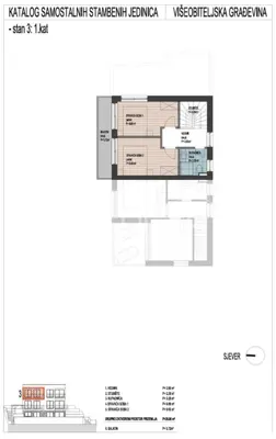Apartment 58 m², Okrug Donji on Čiovo, 100 m from the sea - 12