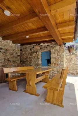 Stone house, Lovreć, heated pool and landscaped yard - 12