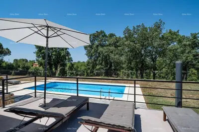 Stone house, Lovreć, heated pool and landscaped yard - 5