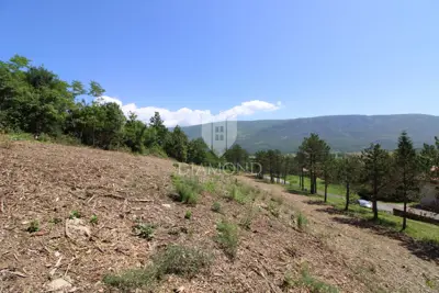 Building plot 2,163 m², Kršan - view of Učka - 7