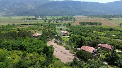 Building plot 2,163 m², Kršan - view of Učka - 3