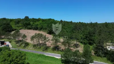 Building plot 2,163 m², Kršan - view of Učka - 4