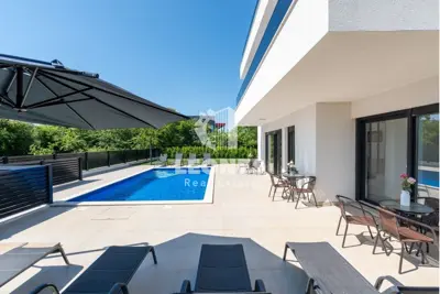 Vabriga, villa 270 m² with pool and sea view - 4