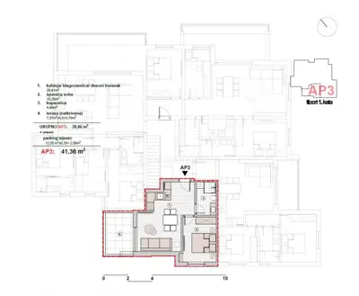 Betina, Tisno - Apartman na prvom katu blizu mora - 5