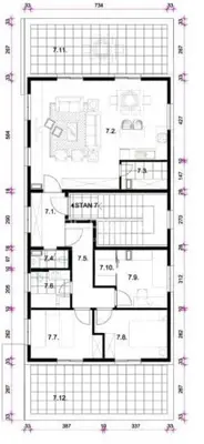 Prodaja, Stan, Sesvetski Kraljevec, Kobiljačka cesta, 4s, 129 m² - 14