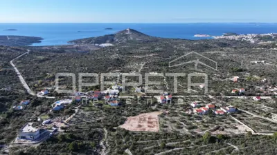 Land 901 m², Primošten - panoramic sea view