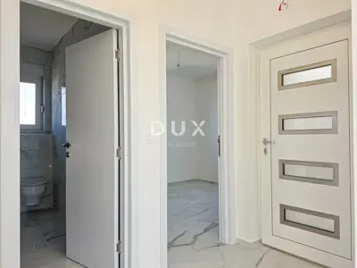 Rab, Banjol, trosobni stan, 113 m², pogled na grad i more - 6