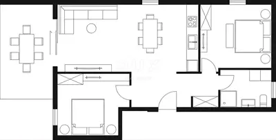 Apartment 76.7 m², Peroj - 2 bedrooms, terrace - 9