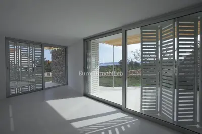 Apartman 91 m², Krk - vrt 160 m² i pogled na more
