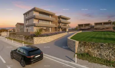 Stan 100 m², Kanfanar - novogradnja i balkon