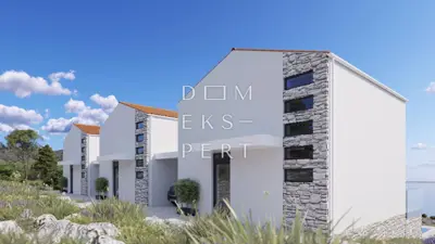 Vlašići, Two-story apartment (terraced house) with pool and sea view - 3