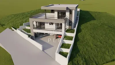 Mikulići, Atraktivna parcela za gradnju zgrade s tri stana - Mikulići - 7