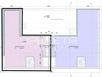 Apartment with rooftop terrace by the sea, Srima - 8