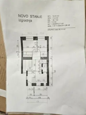 Wohnung, Donji grad, 2 Schlafzimmer und offener Wohnbereich - 19