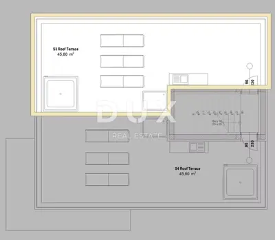 Apartment 151.5 m², Vir - roof terrace and sea view - 10