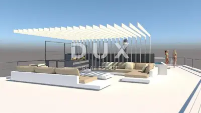 Zadar, Kožino, Penthouse, 158 m², Pool, Blick - 19
