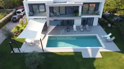Villa 293 m², Krk - bazen i mediteranski vrt - 2