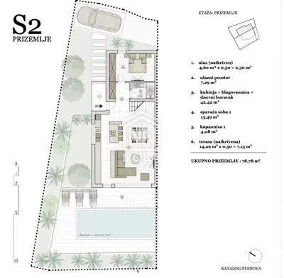 VODICE - luxuriöses Haus auf 3 Etagen als Teil eines Duplexes - 5