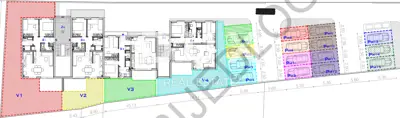 Wohnung 77 m², Zaton - 2 Schlafzimmer und Loggia - 10