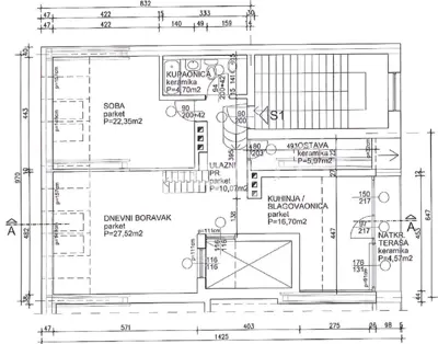 Stan 145 m², Centar, dvoetažni u održavanoj zgradi - 23