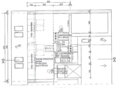 Stan 145 m², Centar, dvoetažni u održavanoj zgradi - 22