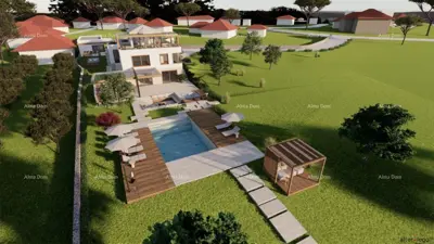 Kuća 348 m², Pomer, prvi red do mora i velika parcela - 7