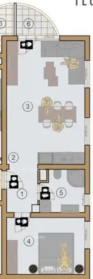 Wohnung 47 m², Pula Centar, neues Projekt im Bau - 10