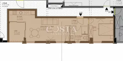 Stan 43,97 m², Višnjik Zadar - novogradnja s liftom - 12