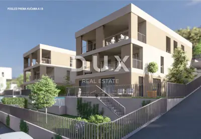 RIJEKA, KOSTRENA - Exklusive zweigeschossige Wohnung 210,50 m², Neubau mit - 3