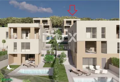 RIJEKA, KOSTRENA - Exklusive zweigeschossige Wohnung 210,50 m², Neubau mit - 2