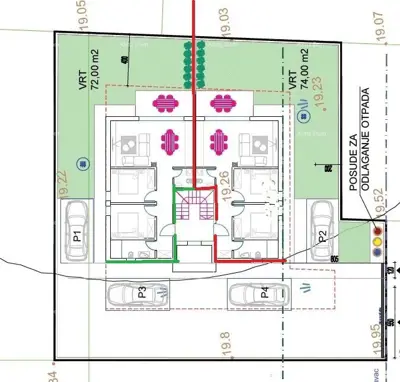 Wohnung 74 m², Ližnjan - Erdgeschoss in einem zukünftigen Projekt - 4