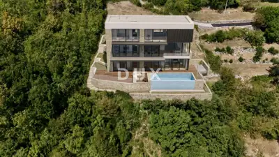 Building plot, Poljane - building permit and sea view