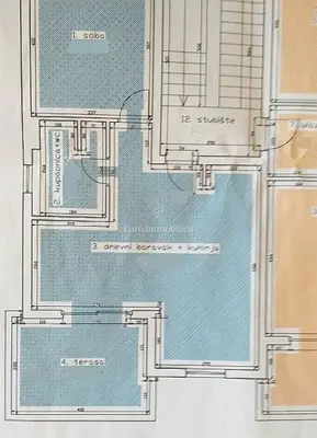 Apartman 60 m², Novalja - terasa s pogledom na more - 21