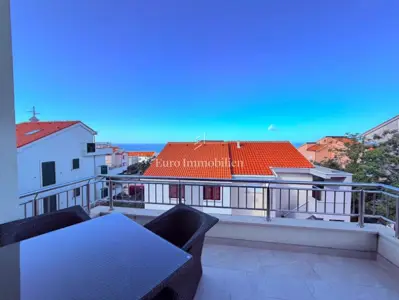Apartman 60 m², Novalja - terasa s pogledom na more - 17