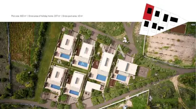 Baugrundstück, Drinovci - Baugenehmigung und Projekt