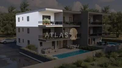 Stan 81 m², Novigrad - 2 spavaće sobe i terasa