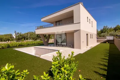 Krk - modern villa with pool and sauna