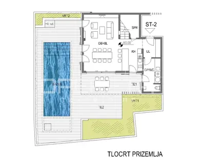 Haus 239 m², Privlaka - Pool und Privatsphäre - 15