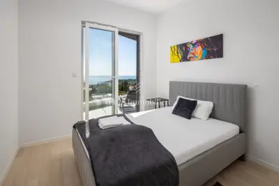 Grad Krk - penthouse s pogledom na more - 12